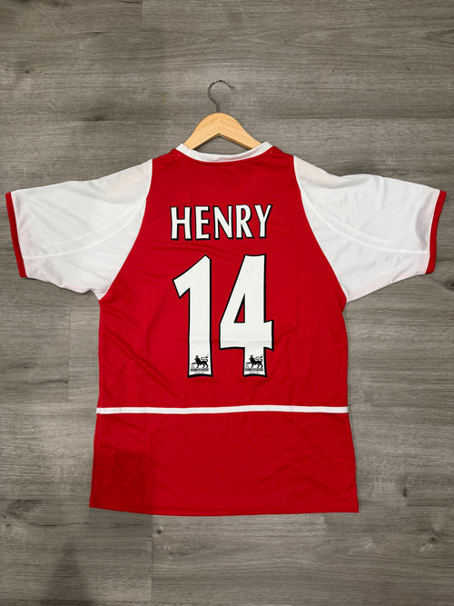Arsenal 02-04 Home - Henry #14