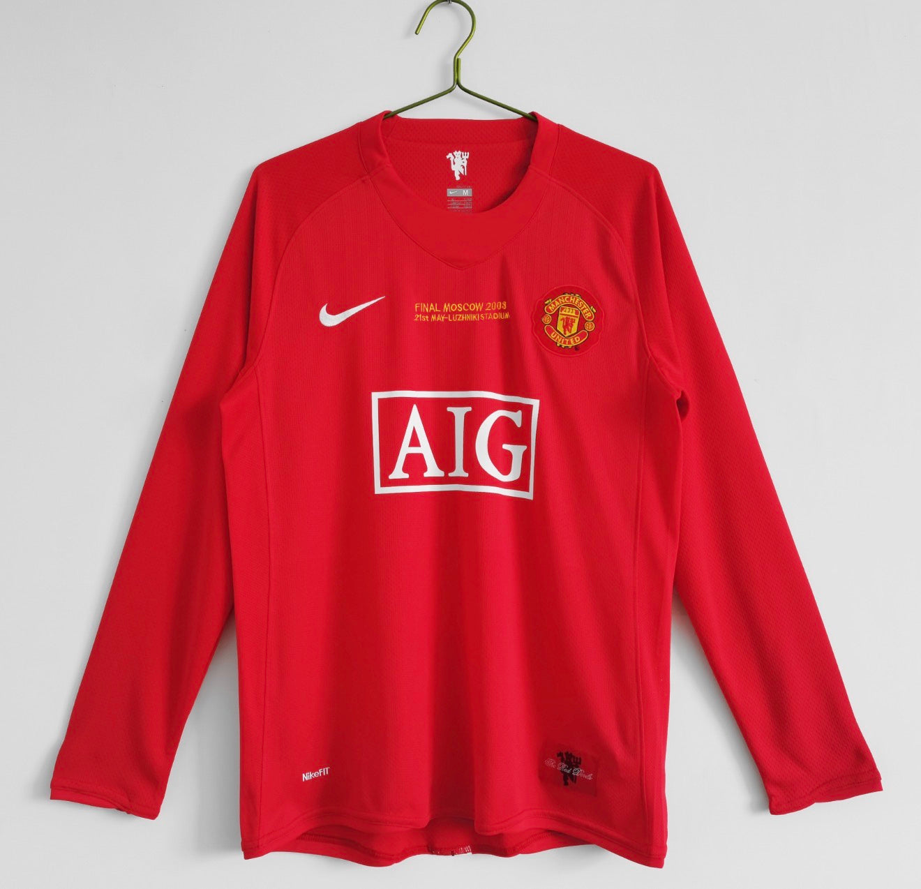 Manchester United 07/08 Long-Sleeve Home (Ronaldo #7)