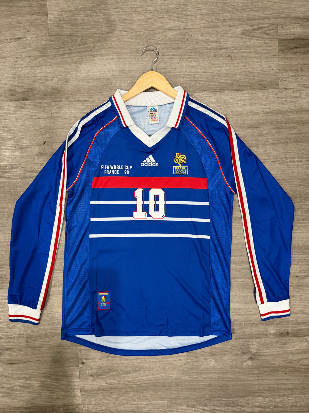 France 1998 Home -Zidane #10
