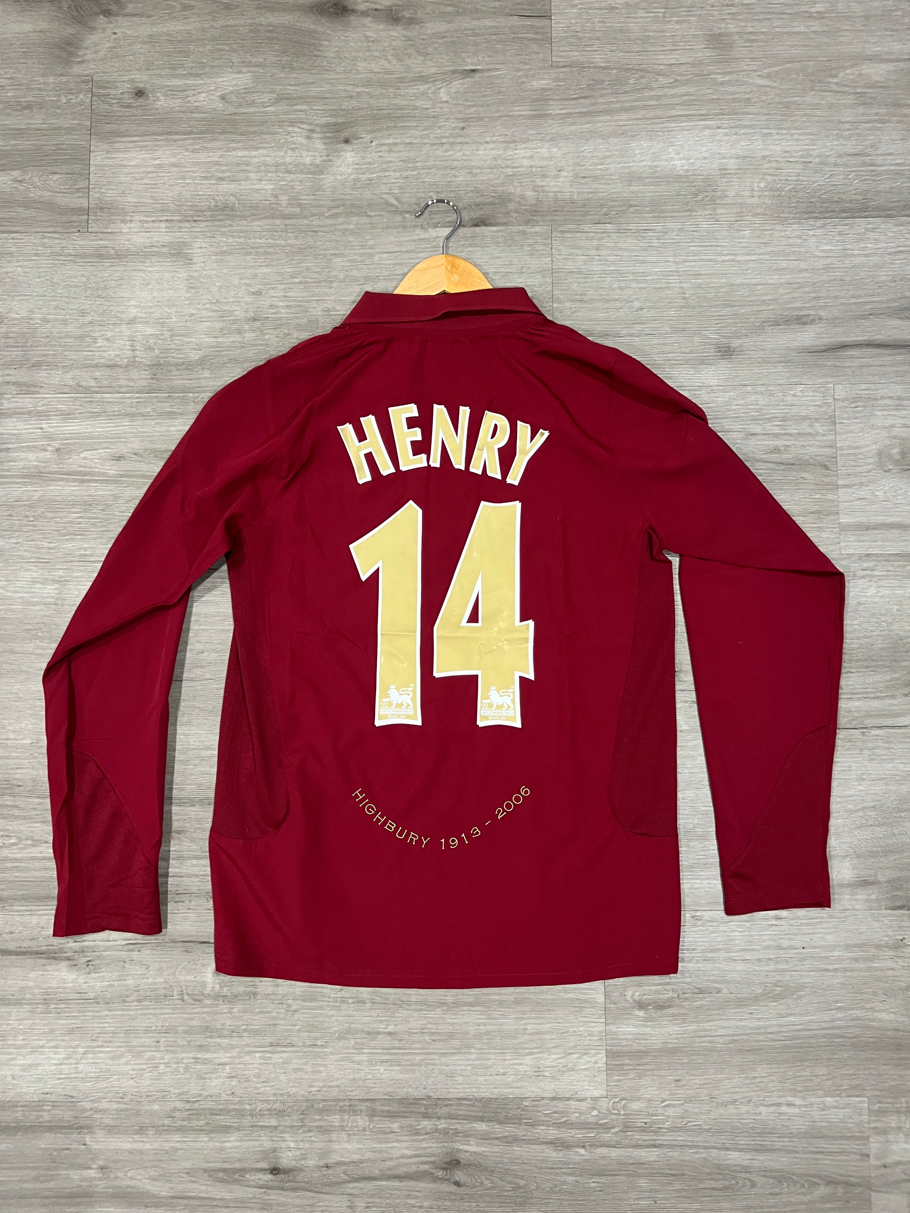 Arsenal 05/06 Long-Sleeve Home - Henry #14