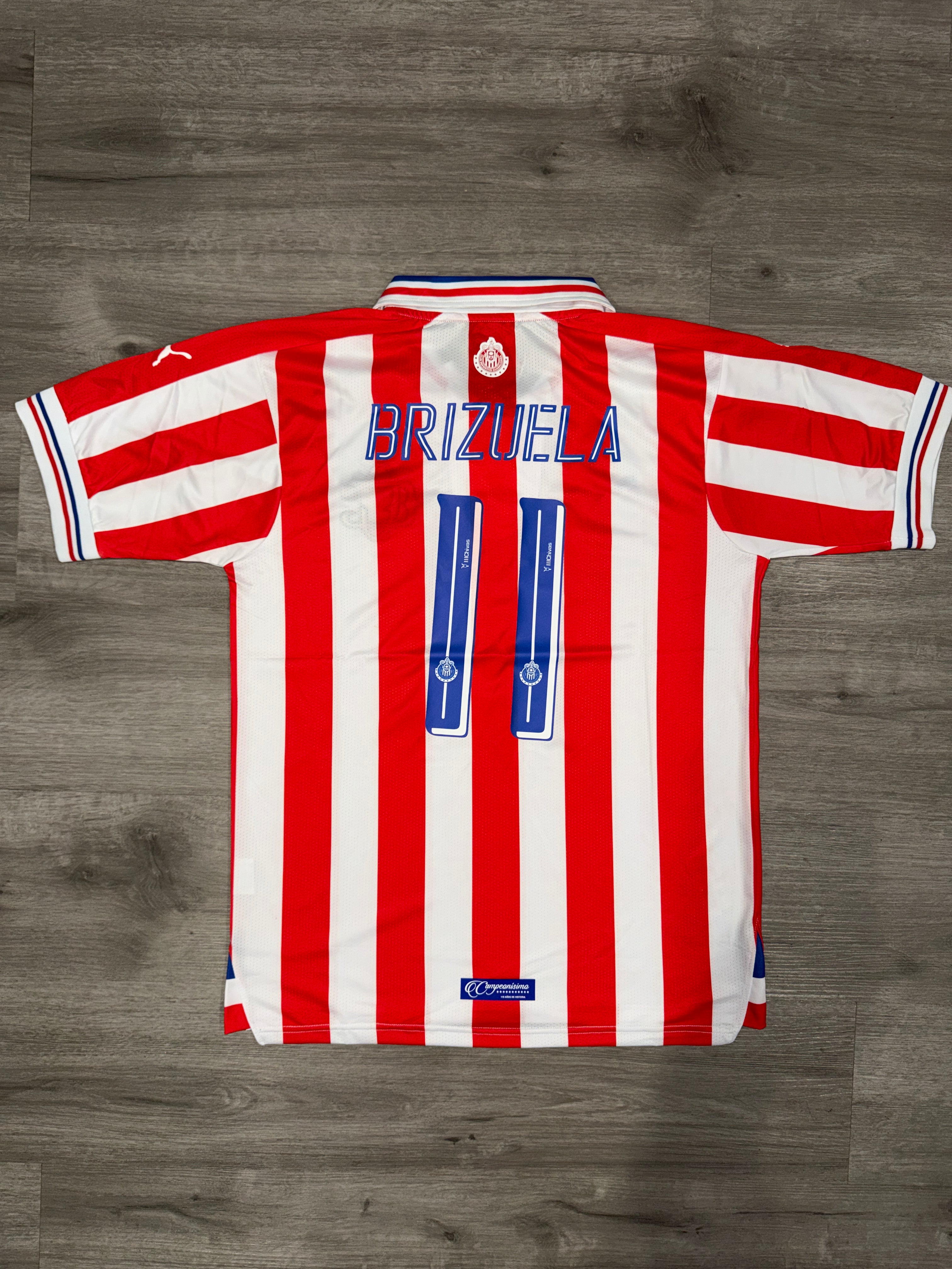 Chivas Guadalajara 110 Year Anniversary 17/18 Home ( Brizuela #11)