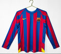 Fc Barcelona 05/06 home long sleeve (Ronaldinho #10)