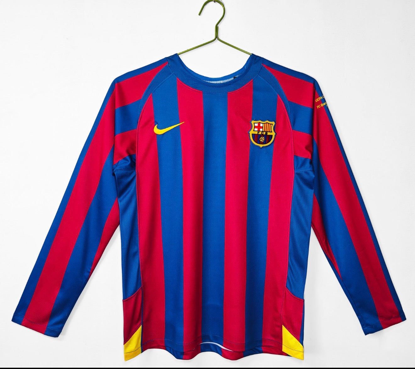 Fc Barcelona 05/06 home long sleeve (Ronaldinho #10)