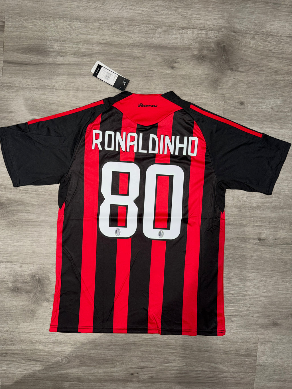 Ac Milan 08/09 Home ( Ronaldinho #80 )