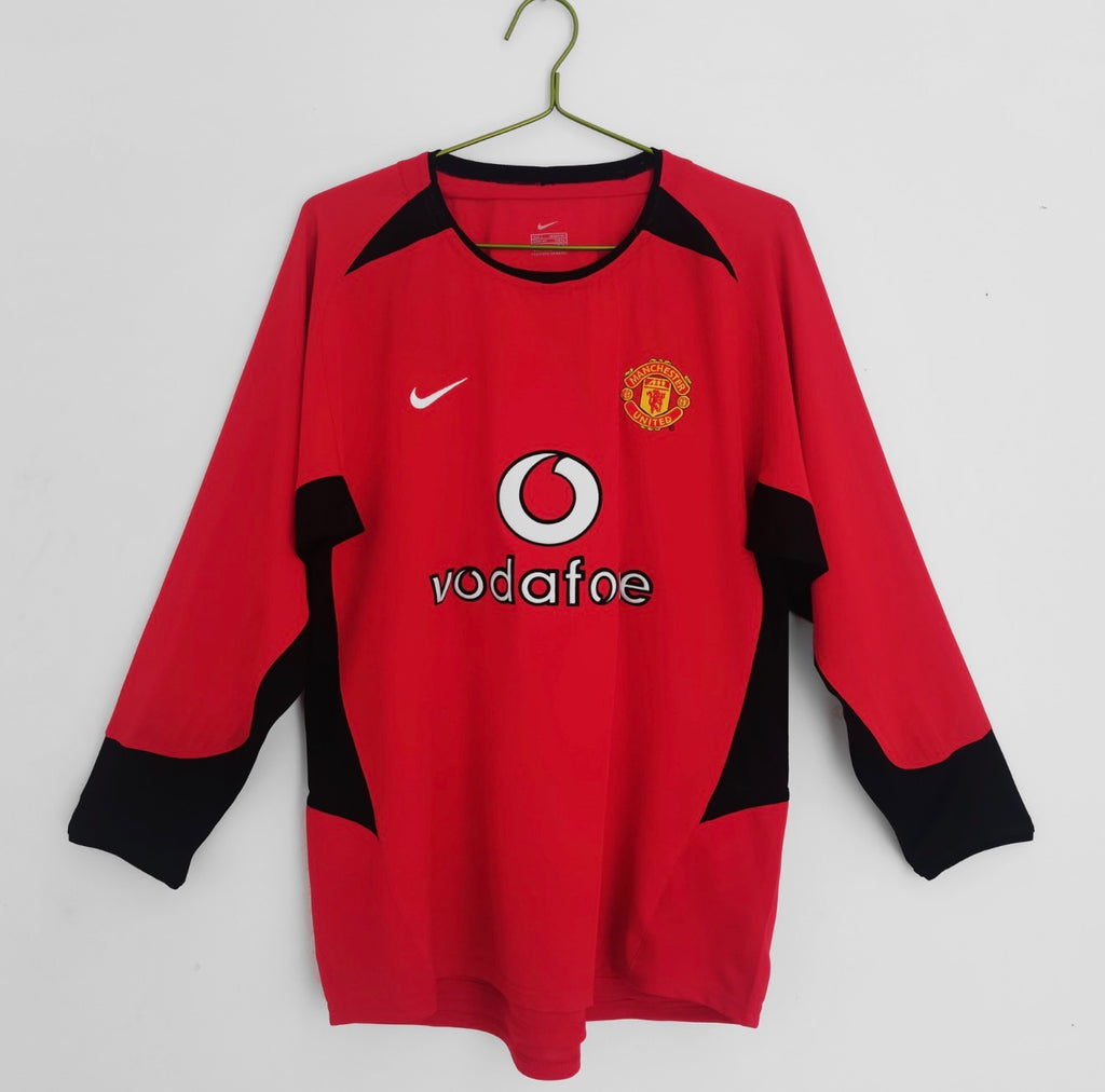 02/03 Manchester United Long-Sleeve Home (Ronaldo #7)
