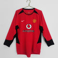 02/03 Manchester United Long-Sleeve Home (Ronaldo #7)