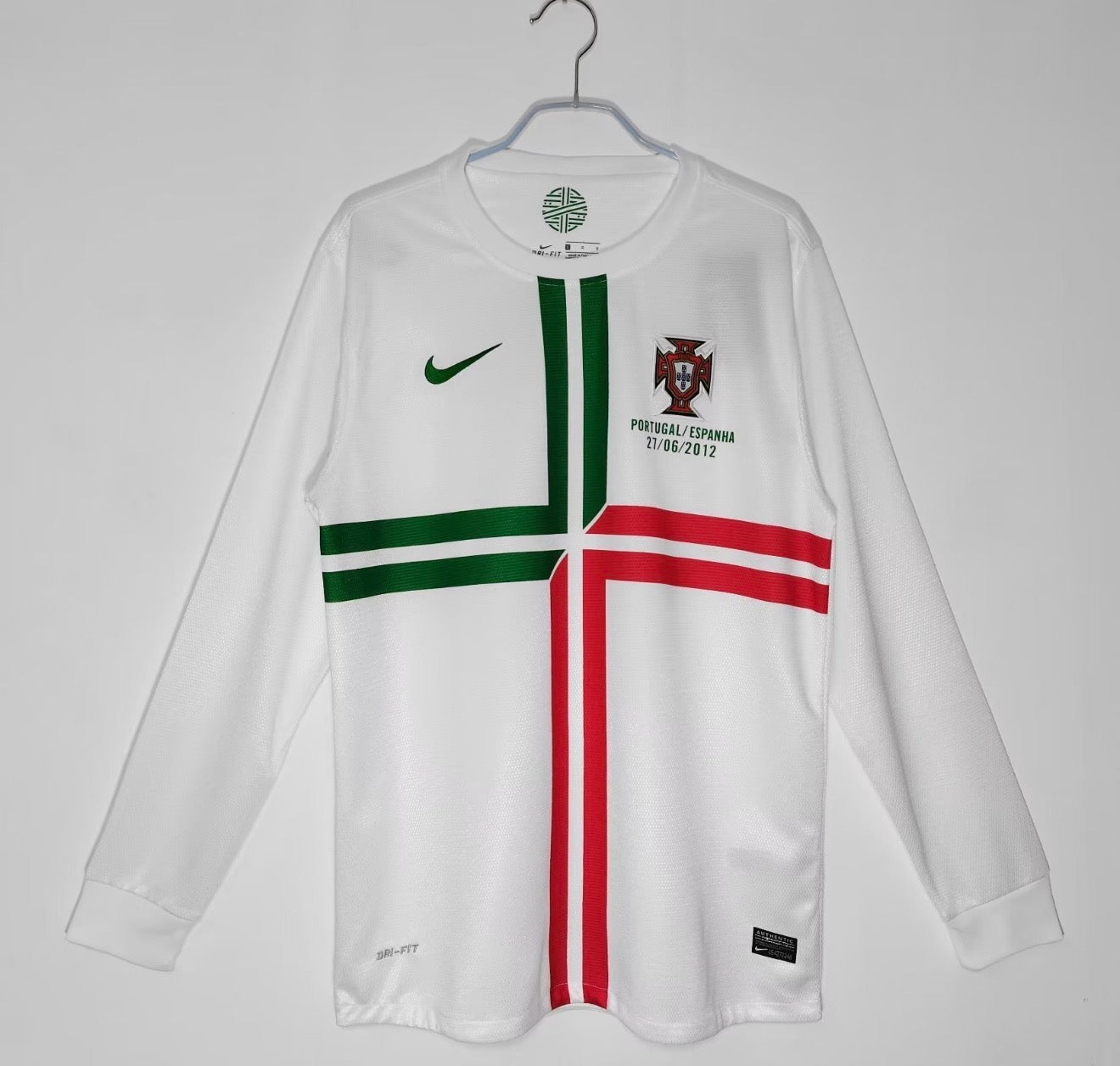 2012 Portugal Long-sleeve Away (Ronaldo #7)